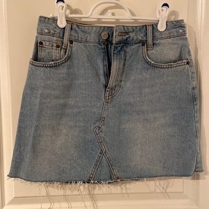 BDG High Waisted Denim Skirt Size S
